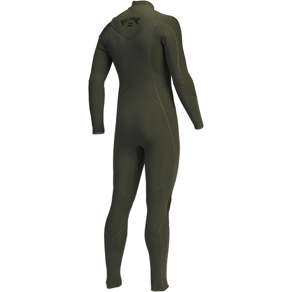 2022 Billabong Mens Absolute 5/4mm GBS Chest Zip Wetsuit Z45M18 - Military